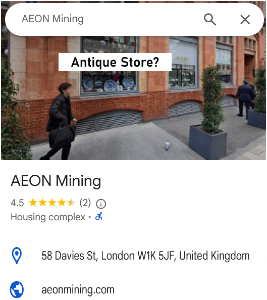 aeon mining headquarters